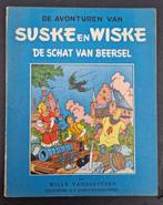 Suske en Wiske blauwe reeks 1e druk 1954 schat van Beersel, Boeken, Willy Vandersteen e.a., Eén stripboek, Ophalen of Verzenden