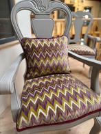 Barok stoelen, opnieuw gestoffeerd met Missoni stof, Twee, Overige kleuren, Ophalen of Verzenden, Zo goed als nieuw