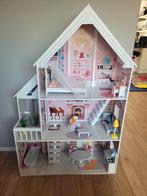 Groot poppenhuis bandits en angels, Ophalen, Zo goed als nieuw, Poppenhuis