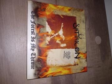 Satyricon/Enslaved -The forest is my throne - split beschikbaar voor biedingen