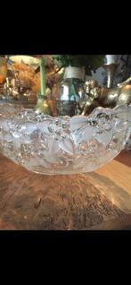 Glazen ovale schaal, Antiek en Kunst, Antiek | Glas en Kristal, Ophalen