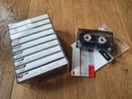 TDK  D60 cassette's, Cd's en Dvd's, Cassettebandjes, 2 t/m 25 bandjes, Zo goed als nieuw, Ophalen, Origineel