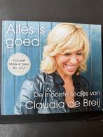 Claudia De Breij : Alles Is Goed ( cd ), Ophalen of Verzenden, Zo goed als nieuw, Levenslied of Smartlap