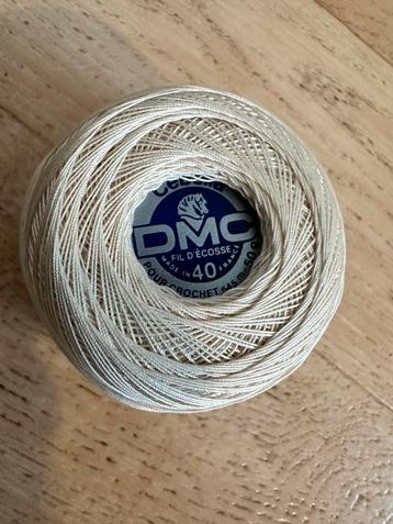 Cebelia DMC 40 Haakgaren - Ecru Naturel - 10 bollen beschikbaar voor biedingen