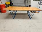 Groot bureau/werktafel voor studio, kantoor, atelier 258x124, Ophalen, Gebruikt, Stabureau