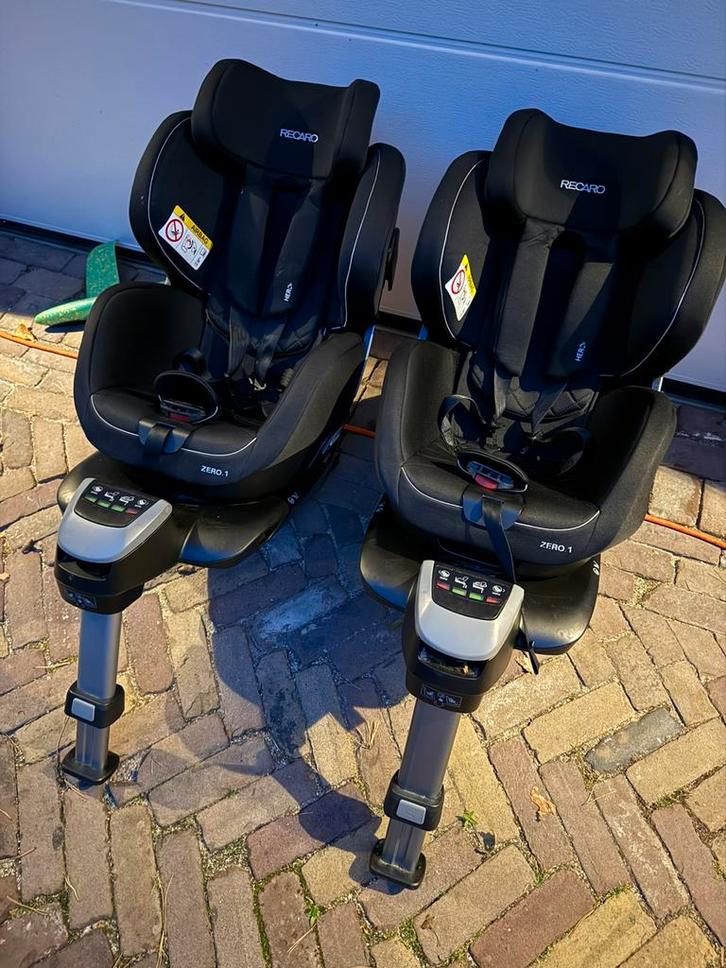 Recaro zero 1 autostoel 2x, Kinderen en Baby's, Autostoeltjes, Zo goed als nieuw, Overige merken, Isofix, Verstelbare rugleuning