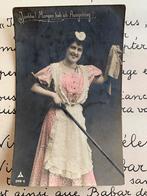 De dienstmeid, Ophalen of Verzenden, Voor 1920, Ongelopen, Ambachten of Beroep