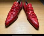 Rode python monks instappers Cesare Paciotti 8 42 42,5 dandy, Kleding | Heren, Schoenen, Verzenden, Zo goed als nieuw, Bruin, Loafers