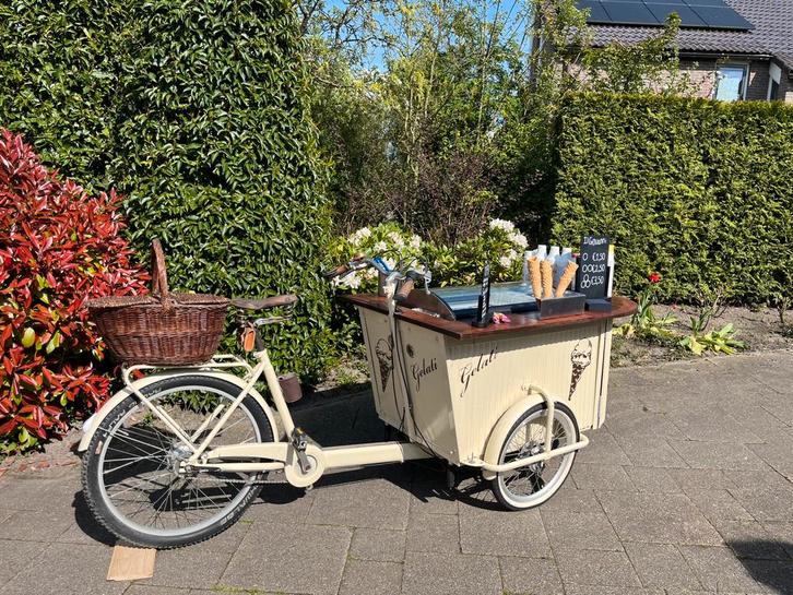 Authentieke ijsfiets te huur!, Hobby en Vrije tijd, Feestartikelen | Verhuur, Zo goed als nieuw, Overige, Ophalen