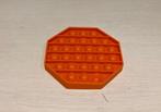PUSH BUBBLE FINGERTIP TOY – ORANJE ZESHOEK, Ophalen of Verzenden, Zo goed als nieuw, Jongen of Meisje
