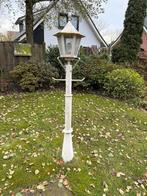 Vintage witte lantaarnpaal, Ophalen, Gebruikt, Minder dan 50 watt, Staande lamp