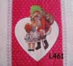 OPRUIMING servetten decoupage – kerstman L461 – 8x, Verzenden, Nieuw, Materiaal