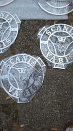 Scania embleem RVS, Verzamelen, Merken en Reclamevoorwerpen, Ophalen of Verzenden, Nieuw, Gebruiksvoorwerp