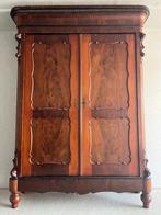 Mahonie biedermeier meidenkast eiken kleding servies linnen, Huis en Inrichting, Ophalen, Eikenhout, 100 tot 150 cm, 150 tot 200 cm