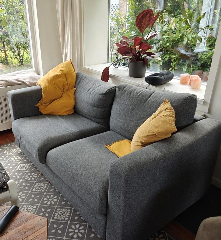 VIMLE bank, 2 zits en/of met chaise longue, Huis en Inrichting, Banken | Sofa's en Chaises Longues, Gebruikt, Ophalen