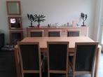 Complete woonkamerset, Ophalen, Gebruikt, White wash, 6 tot 8 stoelen