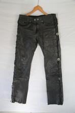 Leren motor veter jeans met concho's maat 32, Jas | leer, Heren, Tweedehands