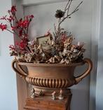 Kunststof bokaal / plantenbak goudkleurig, Ophalen, Kunststof, Gebruikt, 40 cm of meer