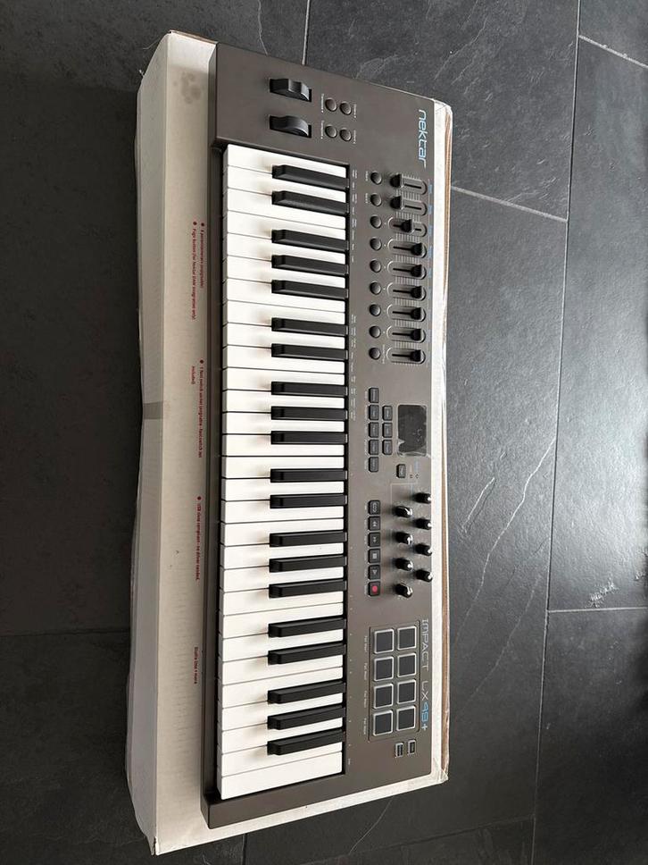 Nektar Impact LX49+ MIDI Keyboard - Zo goed als nieuw!, Muziek en Instrumenten, Keyboards, Zo goed als nieuw, 49 toetsen, Overige merken