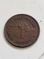 Australië 1942 Halve Penny - Kangoeroe Munt, Ophalen of Verzenden, Losse munt