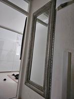 Grote spiegel met metalen omlijsting, 165 x 67cm..., Ophalen of Verzenden, Zo goed als nieuw, Rechthoekig, 150 tot 200 cm