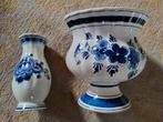 Delfts Blauw Vazen - Set van 2, Antiek en Kunst, Ophalen of Verzenden