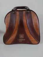 Vintage 70s Bowlingtas Bal Schoenen Brunswick Windjammer, Verzenden, Gebruikt, Overige typen