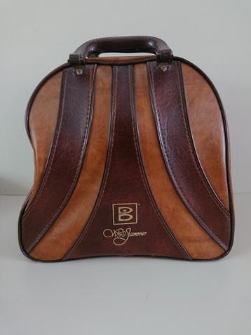 Vintage 70s Bowlingtas Bal Schoenen Brunswick Windjammer beschikbaar voor biedingen