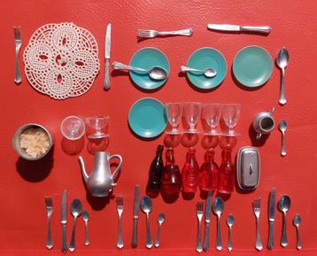 Galba Serie Principessa vintage servies bestek Barbie retro beschikbaar voor biedingen
