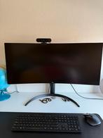 LG 34” Curved Monitor - 34WP75C, Computers en Software, Monitoren, IPS, 101 t/m 150 Hz, Curved, USB-C