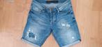 Gabba korte spijkerbroek, maat L, Gabba, Blauw, W32 (confectie 46) of kleiner, Ophalen of Verzenden
