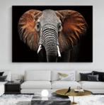 Glazen schilderij van olifant 120 x 80, Ophalen of Verzenden