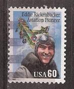 USA, Luchtvaart, E. Rickenbacker, 1995., Verzenden, Noord-Amerika, Gestempeld