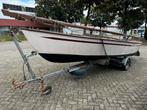Boottrailer met zeilboot, Watersport en Boten, Ophalen, Gebruikt, 3 tot 6 meter, Minder dan 15 m²