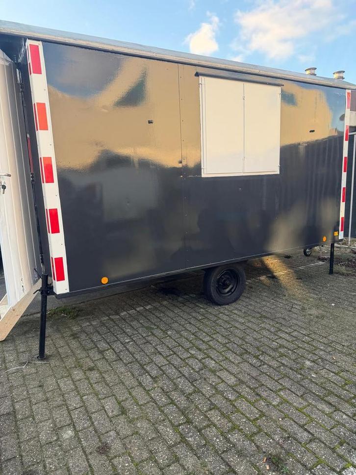 Bouw keet / schaftwagen, Doe-het-zelf en Verbouw, Bouwverlichting, Ophalen