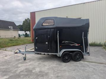 Sluis Maxx 2-paards trailer – luxe staat, volledig vernieuwd beschikbaar voor biedingen