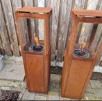 cortenstaal terrasverwarmer heater, Tuin en Terras, Terrasverwarmers, Ophalen, Zo goed als nieuw