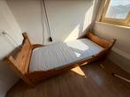 1 persoons bed 90x200cm, Ophalen, Gebruikt, 90 cm, Eenpersoons