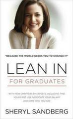 Lean In for graduates - Sheryl Sandberg, Sheryl Sandberg, Zo goed als nieuw, Beta, HBO