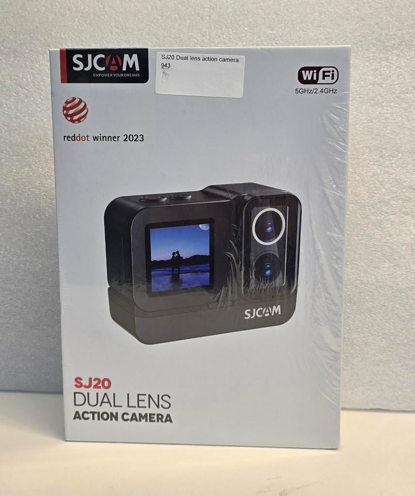 SJCAM SJ20 Dual Lens Action Camera - Nieuwstaat, Ophalen of Verzenden