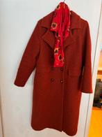 Winterjas, warm wol oranje en heerlijk om te dragen., Promiss, Maat 42/44 (L), Oranje, Ophalen of Verzenden