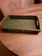 Houten dienblad, Ophalen of Verzenden, Gebruikt, Rechthoekig, Hout