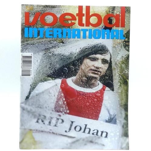 11x Voetbal International JOHAN CRUIJFF / ook los te koop, Verzamelen, Sportartikelen en Voetbal, Gebruikt, Boek of Tijdschrift
