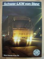 Steyr 91 Serie Brochure ca 1985, Boeken, Auto's | Folders en Tijdschriften, Overige merken, Zo goed als nieuw, Steyr, Ophalen