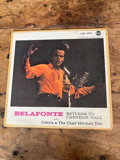 LP Harry Belafonte - Belafonte Returns to Carnegie Hall (196, Cd's en Dvd's, Vinyl | R&B en Soul, Gebruikt, 1960 tot 1980, Ophalen of Verzenden