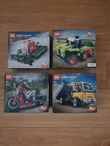 Leuke LEGO Technic sets, uit assortiment, nieuw en gesealed. beschikbaar voor biedingen