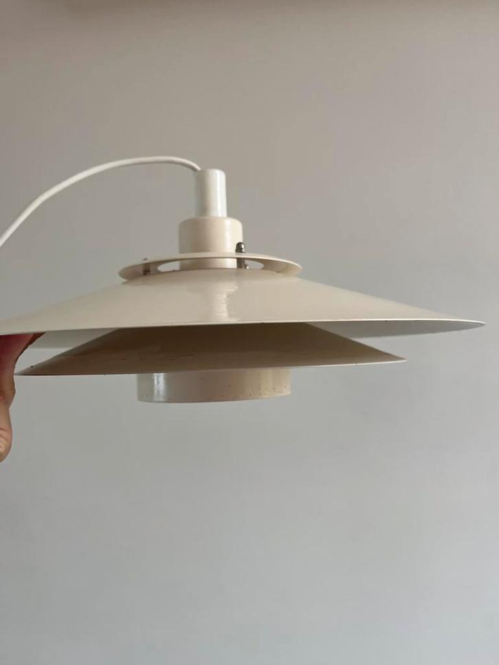 Vintage Jeka Metalryk Gloria Hanglamp, Huis en Inrichting, Lampen | Hanglampen, Gebruikt, Minder dan 50 cm, Metaal, Ophalen of Verzenden