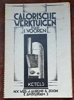 Callorische werktuigen Ketels I. Vooren 1939, Nieuw, Ophalen of Verzenden, I. Vooren, Installatietechniek