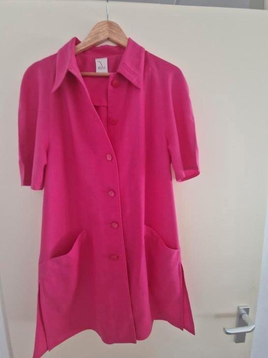 ROZE "ELVI"TUNIEK MT. 40, Kleding | Dames, Blouses en Tunieken, Zo goed als nieuw, Maat 38/40 (M), Roze, Verzenden