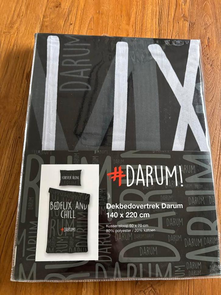 Nieuw Darum Netflix and Chill Dekbedovertrek, Huis en Inrichting, Slaapkamer | Beddengoed, Nieuw, Dekbedovertrek, Eenpersoons